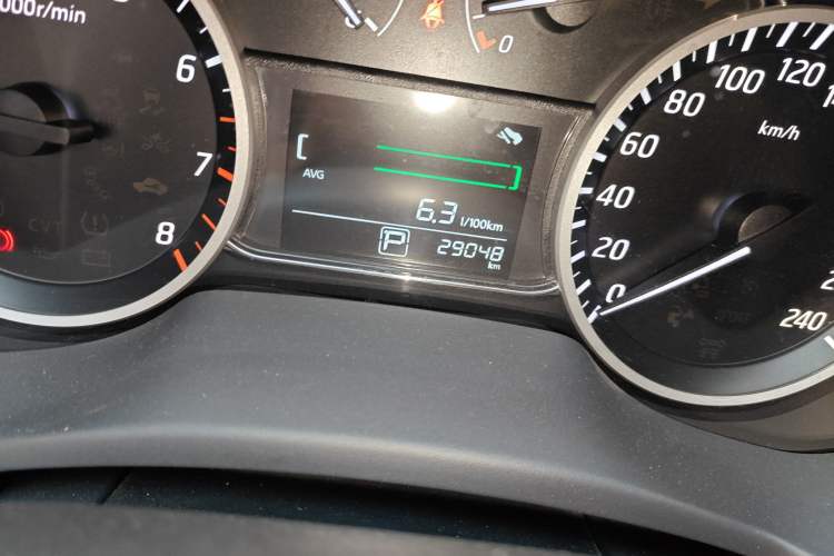 Used Nissan Sylphy 2022 Classic 1.6XL CVT Luxury Edition Odometer Close Up