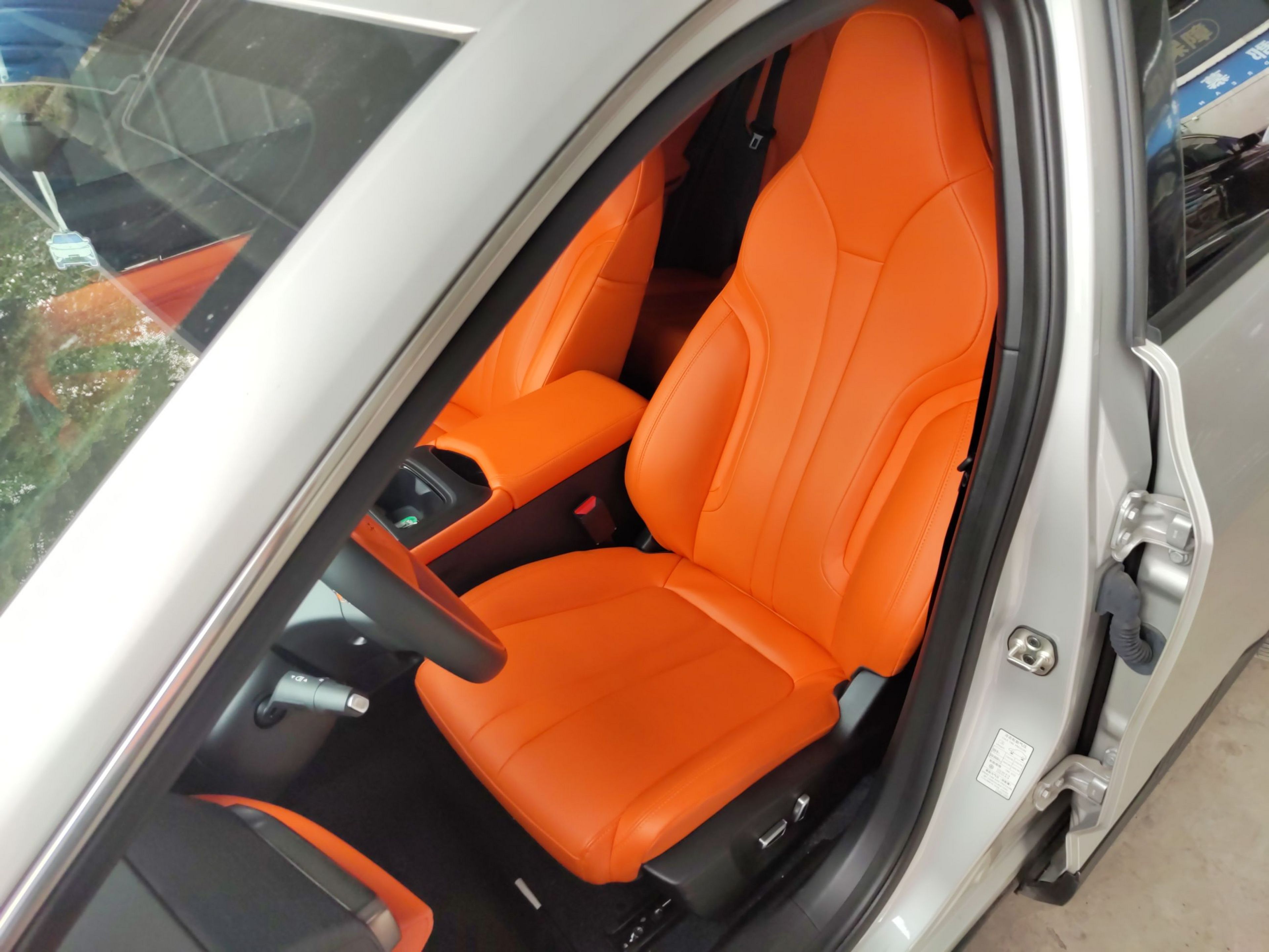 Avant de la voiture
