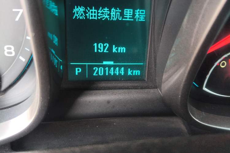 Used Chevrolet Malibu 2012 2.0L Automatic Luxury Edition Odometer Close Up