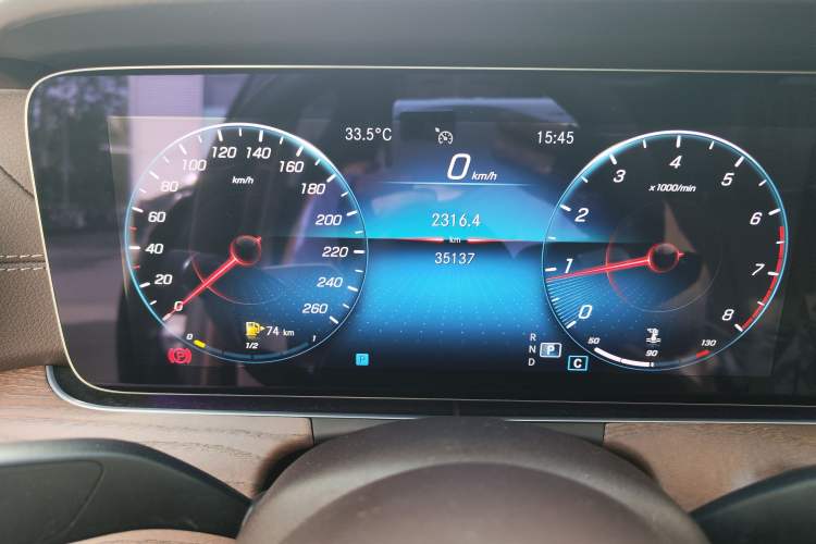 Used Mercedes-Benz E-Class 2022 Updated E 300 L Luxury Edition Instrument Cluster