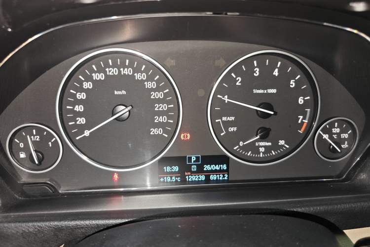 Used BMW 3 Series 2014 320Li Fashion Model Instrument Cluster