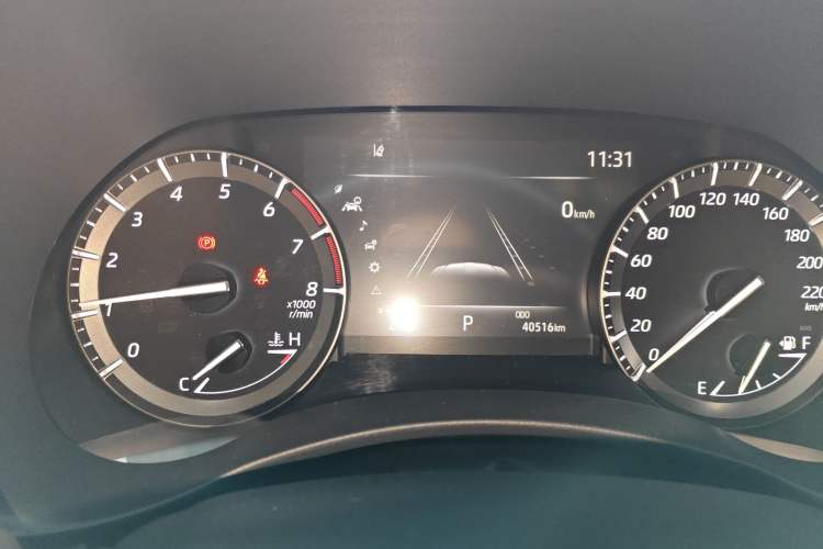 Used Toyota Highlander 2022 380T Four-Wheel Drive Prestige Edition 7-Seater Instrument Cluster