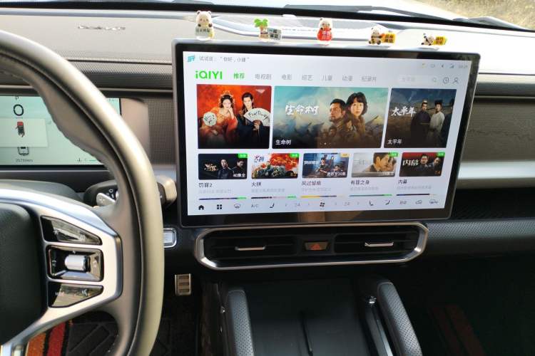 Used JETOUR Traveler 2023 2.0T All-Wheel Drive CrossPRO+ Audio And AC Panel