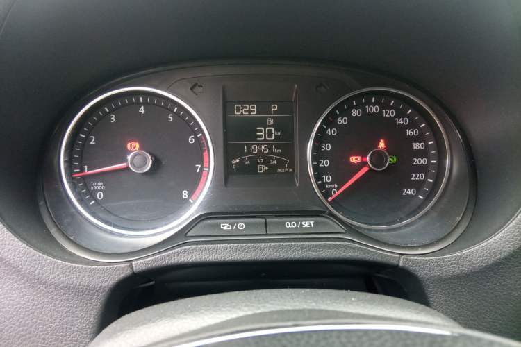 Used Volkswagen Polo 2016 1.6L Automatic Comfort Model Instrument Cluster