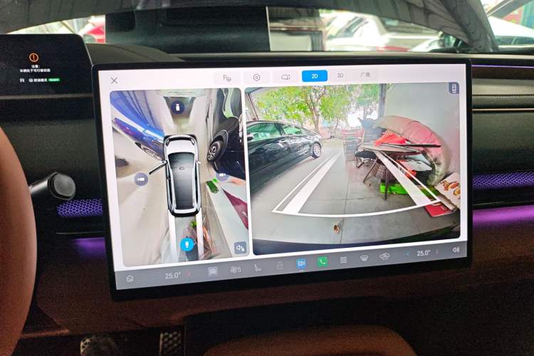 Used Hyptec HL 2025 700 Ultra Six-Seater All-Wheel-Drive LiDAR Version Audio And AC Panel