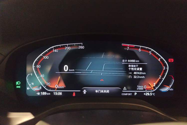 Used BMW X3 2022 xDrive30i Luxury Model M Night Sky Package Instrument Cluster