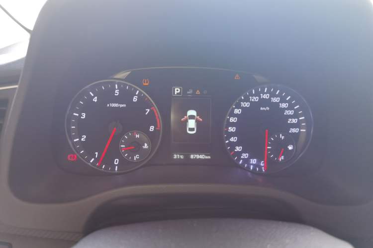 Used Hyundai Elantra (6th Generation / Lingdong) 2018 1.4T Dual-Clutch Xuan Dong · Dynamic Edition Instrument Cluster