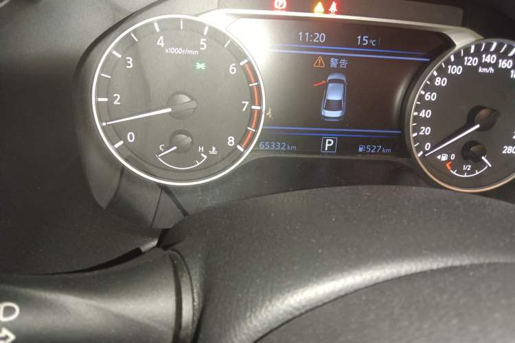 Used Nissan Teana 2019 2.0T XL Upper Smart Enjoyment Version Odometer Close Up