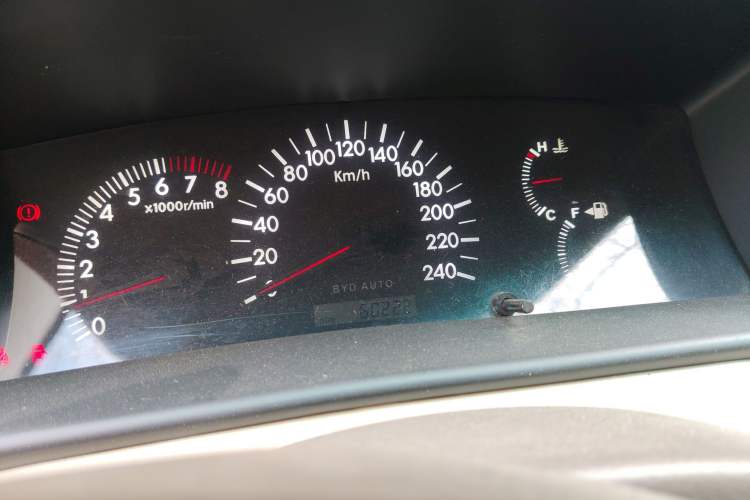 Used BYD F3R 2011 1.5L Comfort Version Instrument Cluster