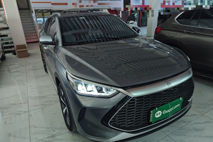 Used BYD Song PLUS New Energy 2021 DM-i 110KM Flagship Model Front Right 45 Deg