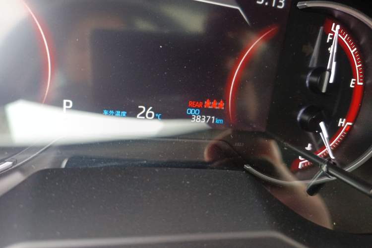 Used Toyota RAV4 2023 2.0L CVT 4x4 Adventure Edition Odometer Close Up