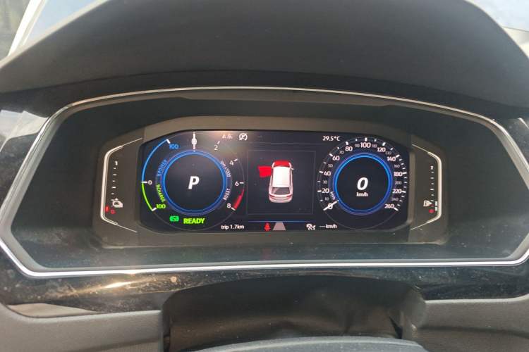 Used Volkswagen Tiguan L New Energy 2020 430 PHEV Plug-in Hybrid Flagship Edition Instrument Cluster