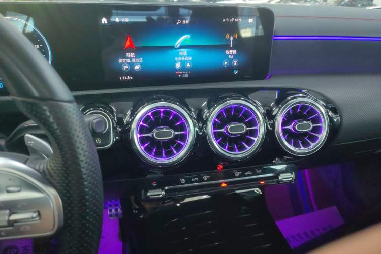 Used Mercedes-Benz CLA 2021 CLA 200 Audio And AC Panel