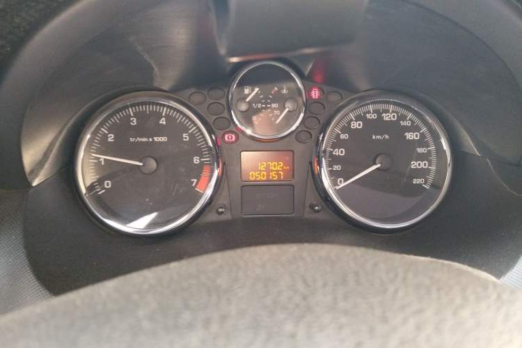 Used Peugeot 207 2011 Hatchback 1.4L Manual Yule Edition Odometer Close Up