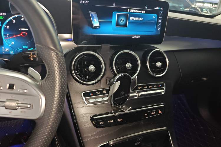 Used Mercedes-Benz C-Class 2020 C 260 L Sport Edition Audio And AC Panel