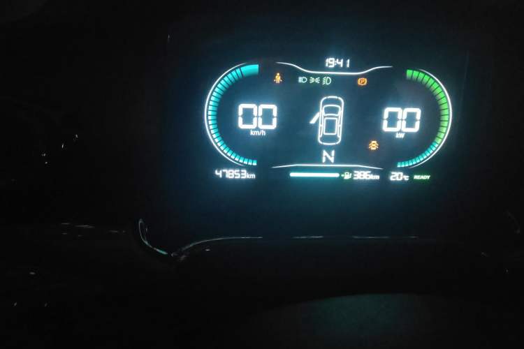 Used Leapmotor T03 2021 400 Micro-Sugar Version Odometer Close Up