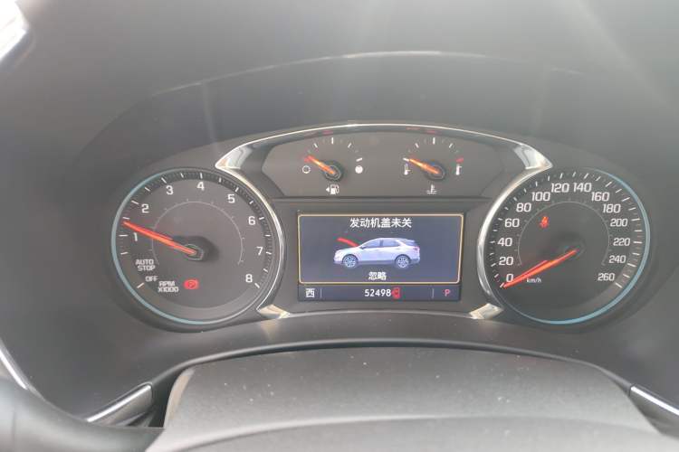 Used Chevrolet Equinox 2019 Redline 550T Automatic All-Wheel-Drive RS Model China VI Standard Instrument Cluster