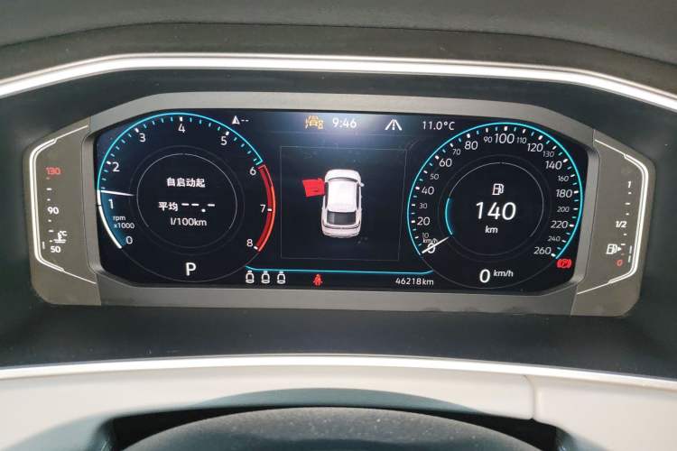 Used Volkswagen Tayron X 2023 Revised 380TSI Four-Wheel Drive Flagship Smart Edition Instrument Cluster