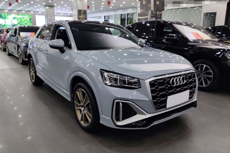 Used Audi Q2L 2023 35TFSI Fashion Dynamic Model Front Right 45 Deg