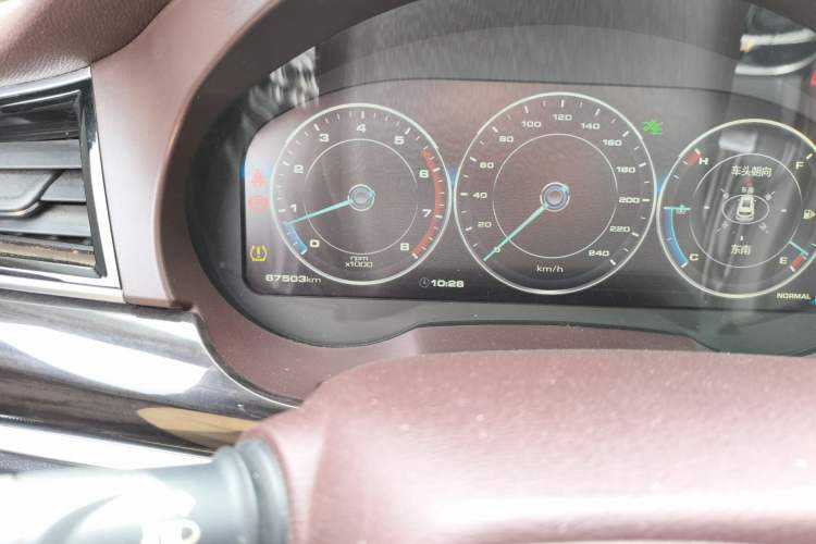 Used Haval H7 2021 2.0T Smart Enjoyment Version Odometer Close Up