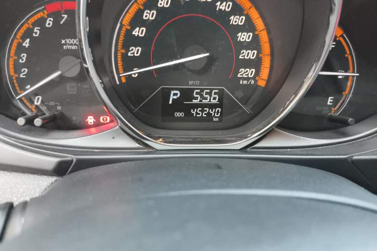 Used Toyota YARiS L Zhi Xuan 2022 X-Trail 1.5L CVT Leading PLUS Edition Odometer Close Up