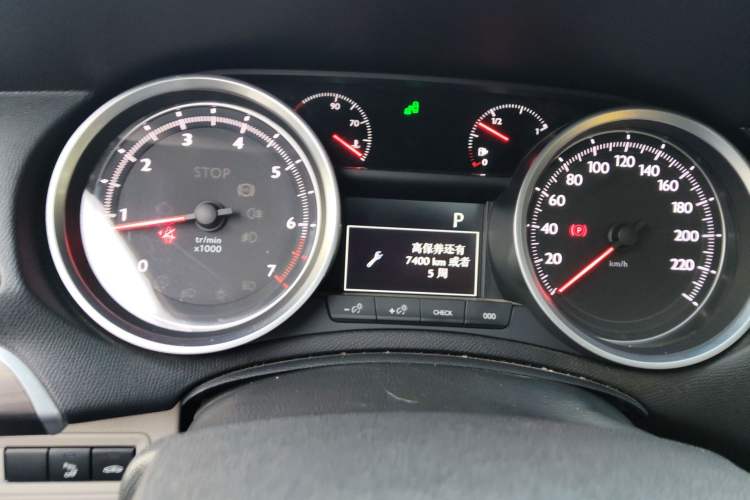 Used Peugeot 408 2014 1.6T Automatic Supreme Edition Instrument Cluster