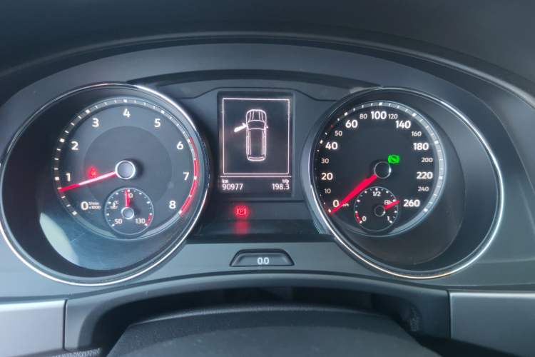 Used Volkswagen Teramont 2017 380TSI Four-Wheel Drive Luxury Edition Instrument Cluster