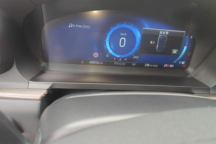 Used Ford Explorer 2020 EcoBoost 285 4x4 Titanium Edition 7-Seater Odometer Close Up