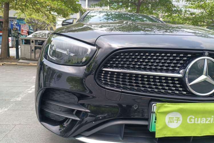 Used Mercedes-Benz E-Class New Energy 2022 Second Facelift E 350 e L Plug-in Hybrid Sports Sedan Right Front Headlight