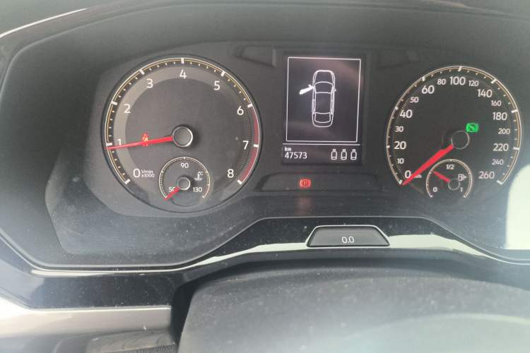 Used Volkswagen Bora 2019 Revised Version 1.5L Automatic Elite Edition China VI Standard Odometer Close Up