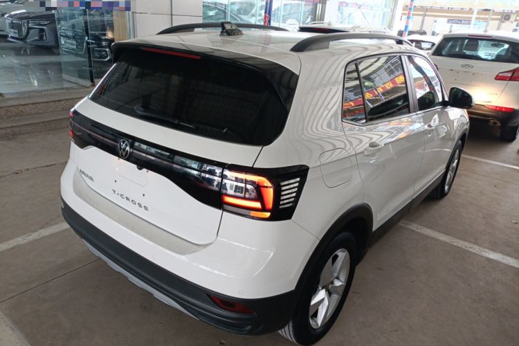 Used Volkswagen T-Cross 2021 1.5L Automatic Fashion Edition Rear Right 45 Deg