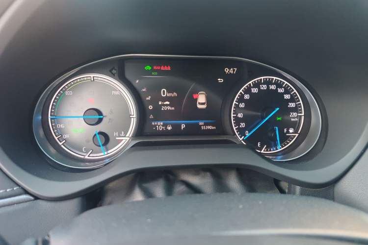 Used Toyota Harrier 2022 Dual-Engine 2.5L CVT Two-Wheel Drive Luxury Edition Instrument Cluster