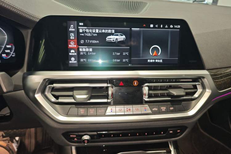 Used BMW 3 Series 2022 Updated 325Li M Sport Package Audio And AC Panel