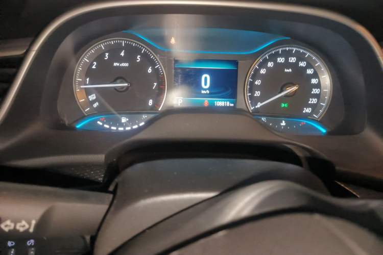 Used Buick GT 2021 Revised Version Flagship 1.5L Automatic Elite Edition Odometer Close Up