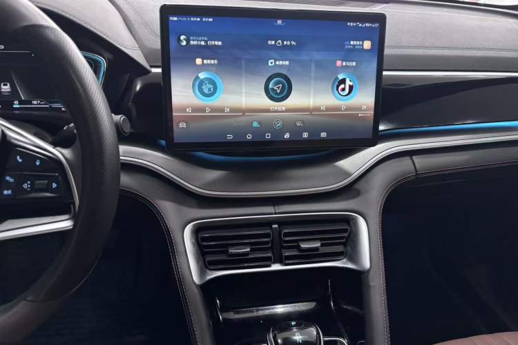 Used BYD Song PLUS 2020 1.5T Automatic Flagship Edition Audio And AC Panel