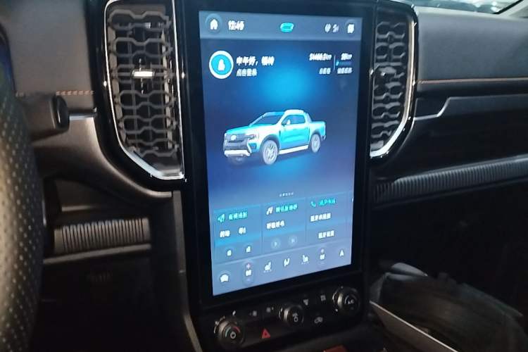 Used Ford Ranger 2023 Trailblazer 4x4 Automatic Version – Gasoline Audio And AC Panel