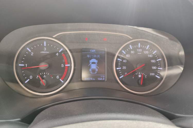 Used Great Wall Wingle 7 2019 2.0T Diesel Two-Wheel Drive Value Edition China VI Standard Big Double Cab GW4D20M Instrument Cluster