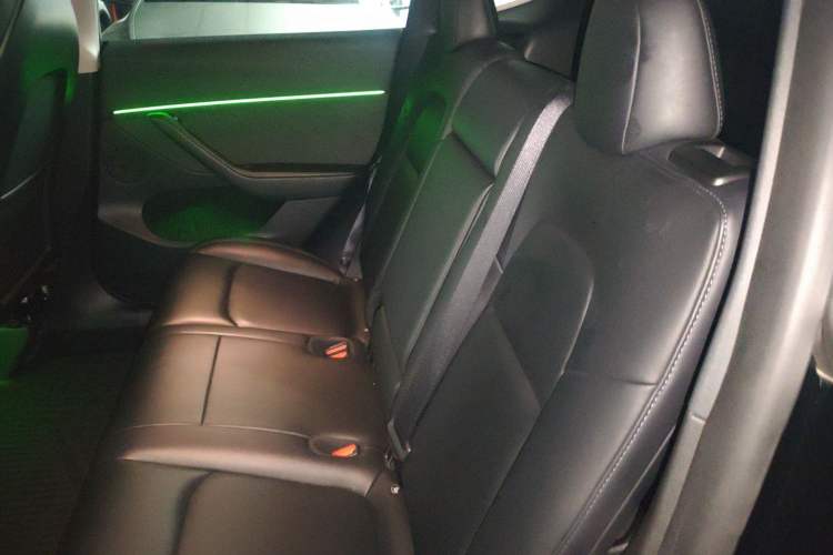 Used Tesla Model Y 2021 Standard Range Rear-Wheel Drive Version Left Rear Seat