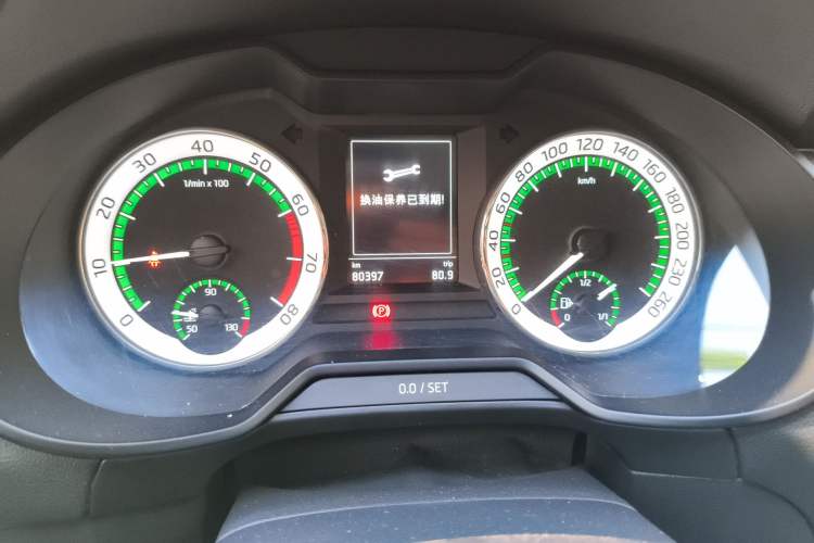 Used Skoda Octavia 2019 1.5L Automatic Smart Drive Luxury Edition China V Standard Instrument Cluster