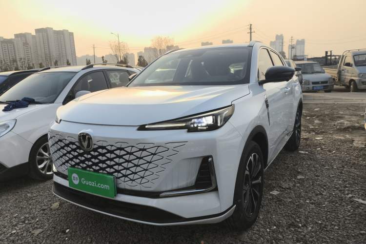 Used Changan CS55PLUS PHEV 2025 Smart New Blue Whale 125km Battleship Edition