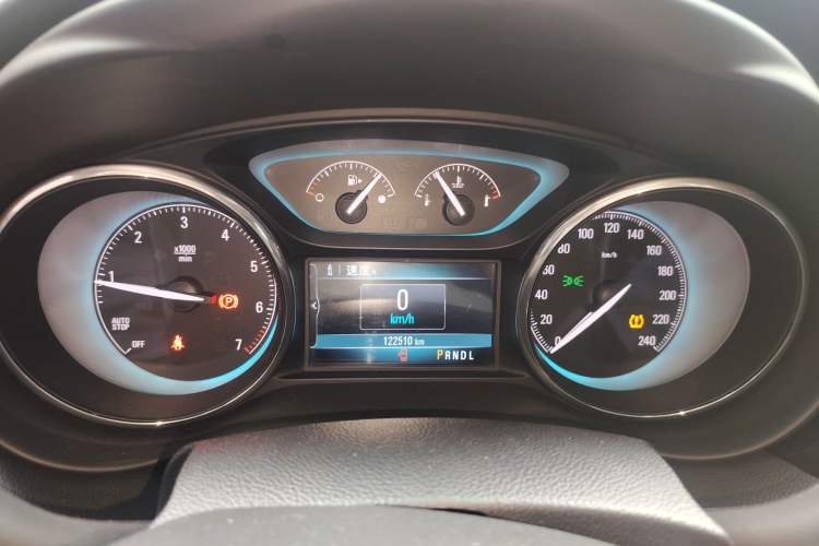 Used Buick Envision 2016 20T Two-Wheel-Drive Elite Model Instrument Cluster