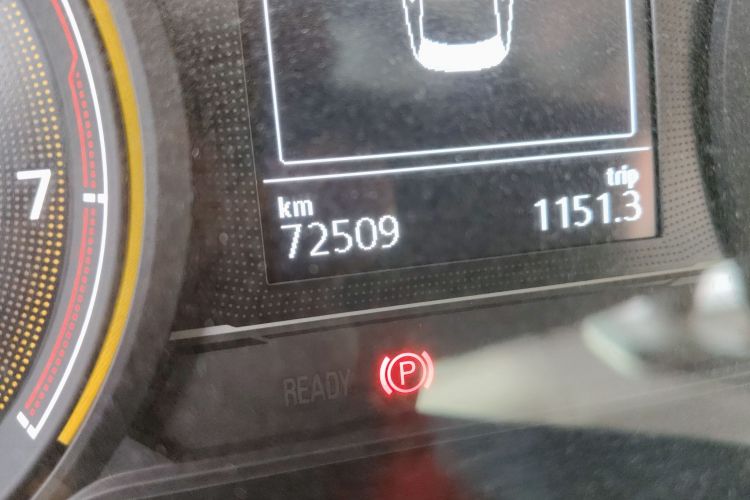 Used Volkswagen Lamando 2019 280TSI DSG Comfort Edition China VI standard Odometer Close Up