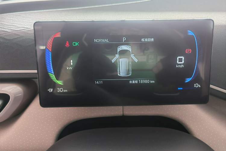 Used BYD Seagull 2024 Honor Edition 305km Dynamic Version Instrument Cluster