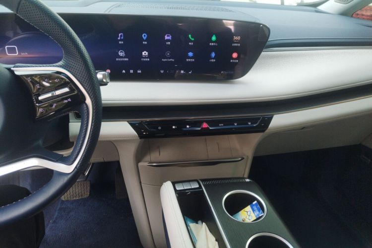 Used Buick GL8 New Energy 2024 Lu Zun Luxury Edition 6-Seater Audio And AC Panel