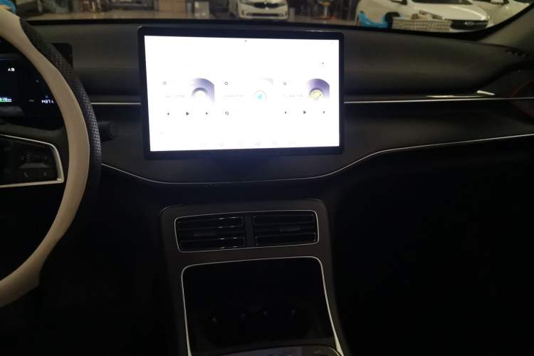 Used BYD Destroyer 05 2023 Champion Edition DM-i 55KM Luxury Model Audio And AC Panel