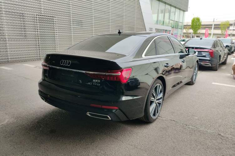 Used Audi A6L 2019 40 TFSI Luxury Dynamic Model Rear Right 45 Deg