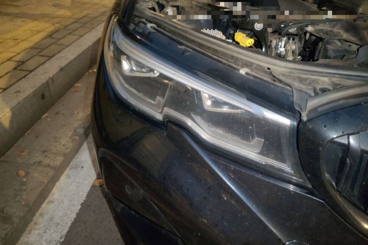 Used BMW 3 Series 2021 Second Facelift 325Li M Sport Night Edition Package Right Front Headlight