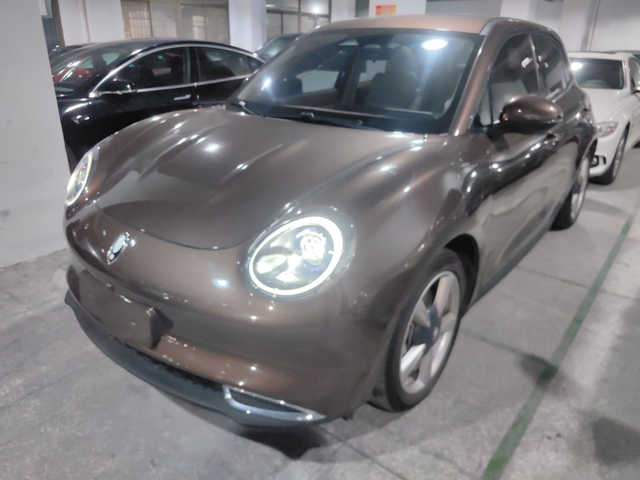 تحت مقدمة السيارة