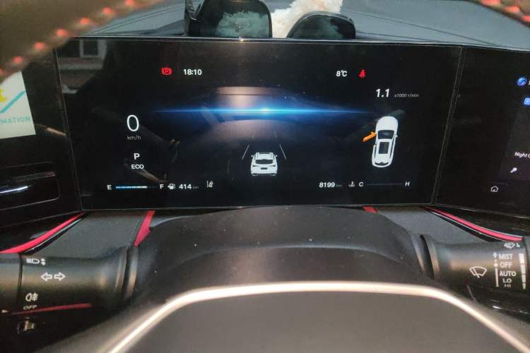 Used CHANGAN X5 PLUS 2025 1.5T DCT Excellence Edition Instrument Cluster