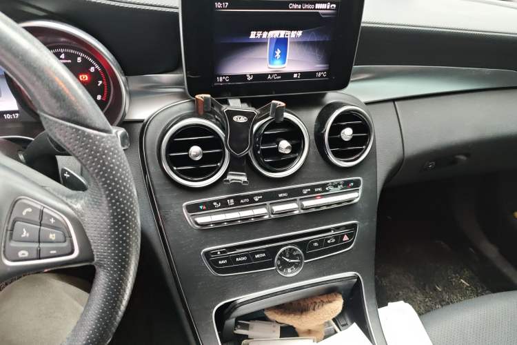 Used Mercedes-Benz C-Class 2017 Restyled C 180 L Fashion Edition Sport Version Audio And AC Panel